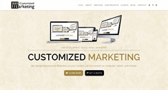 Desktop Screenshot of customizedmarketing.com