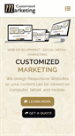 Mobile Screenshot of customizedmarketing.com